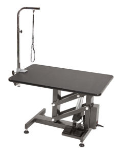 YSH Veterinary, mesa de aseo negra, fácil de limpiar, Mesa Cuadrada para cortar pelo de gatos y perros, mesa de aseo de elevación Simple - Product Image 1