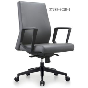 Silla de oficina moderna y cómoda de cuero 37285-902B - Product Image 4