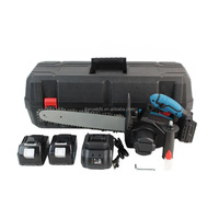 Scie à chaîne sans fil 12 pouces Batterie rechargeable Batterie au lithium portable Tronçonneuse OEM TY Machine à couper les arbres Scie à bois 21V 300mm
