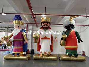 Personnage gonflable des Trois Mages, roi gonflable pour la décoration <span class=keywords><strong>de</strong></span> scène <span class=keywords><strong>de</strong></span> Noël - Product Image 2