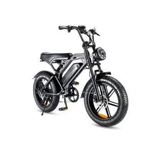 E-bike Super Electric Bike 20 pulgadas Fat Electric City Bike 48V 750W 1000W Motor Marco de aleación de aluminio - Product Image 4