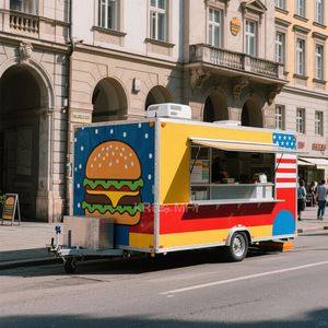 Camion de restauration mobile à deux étages, tout usage, pour la rue, à vendre avec cuisine, modèle 2025 - Product Image 3
