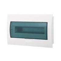 Boîtier de distribution vide en acier laminé à froid épaissi PZ30, 18 voies, pour disjoncteur domestique MCB, boîte électrique résidentielle
