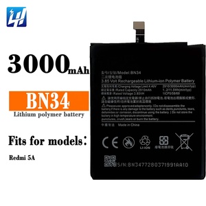 Batterie de téléphone portable d'origine OEM de bonne qualité pour Xiaomi Redmi 5A BN34 - Product Image 6