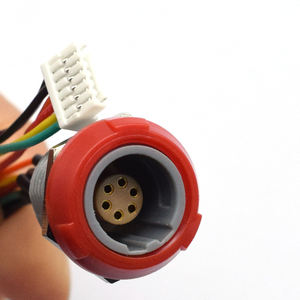 <span class=keywords><strong>Prise</strong></span> en charge de la personnalisation de la <span class=keywords><strong>prise</strong></span> <span class=keywords><strong>jack</strong></span> de soudure Connecteur de transmission à <span class=keywords><strong>prise</strong></span> <span class=keywords><strong>fixe</strong></span> 1P6 cœurs avec faisceau de câbles pour instrument médical - Product Image 3