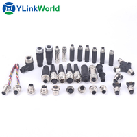 Connecteur de câble étanche mâle-femelle 2 3 4 5 6 7 8 9 10 12 13 14 15 16 17 18 19 broches M5 M8 M12 M16 M23