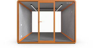 Cabine insonorisée silencieuse, cabine de bureau acoustique, studio d'enregistrement mobile, pod de bureau insonorisé, pièce insonorisée avec isolation phonique - Product Image 3