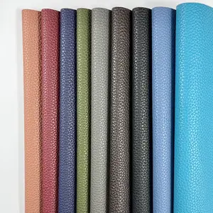 Made in China Schlussverkauf klassisches Lychee-Patten PVC-Leder für Schuhe Handtaschen