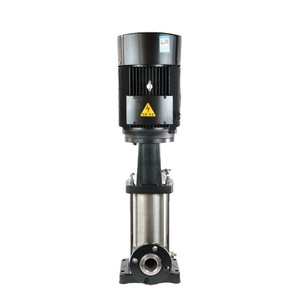 Bomba centrífuga vertical multietapa de acero inoxidable 304 CDL/CDLF con conexión bridada para aumento de presión en tuberías - Product Image 4