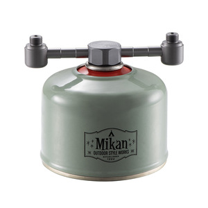 Kamp Gaz Tankı Adaptörü İzobütan Ocak 2'si 1 Arada Transfer Brülörü Dönüşüm Başlığı Şarj Edilebilir Ayarlanabilir Su Geçirmez Mıknatıs - Product Image 2