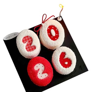 Vela digital acrílica con diseño de miel y dulzura, decoración roja para el Año Nuevo y el Festival de Primavera - Product Image 5