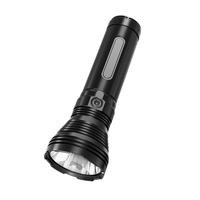 Linterna led potente de 100W y 8000 lúmenes, linterna LED recargable, resistente al agua, con mango para seguridad al aire libre