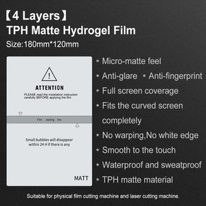 Haute Qualité Hydrogel TPU Film Protecteur D'écran pour Téléphones Mobiles Usine En Gros avec Machine De Dé<span class=keywords><strong>coupe</strong></span> Cutter - Product Image 4