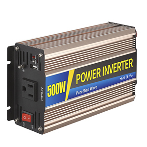 Inversor de Onda Sinusoidal Pura de 500W, 12V/24V/48V a 110V/220V CA, Apto para RV, Energía Solar y Suministro de Energía de Respaldo para el Hogar - Product Image 4