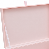 Boîte de rangement pour Mahjong en cuir PU rose mat avec logo personnalisé OEM, intérieur en velours, portable, pour organiser les tuiles de Mahjong