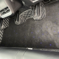 Tapis Twinkle Stars pour Tesla Model Y/3, tapis lumineux LED avec télécommande par application, matériau PVC, épaisseur 10 mm, ensemble complet