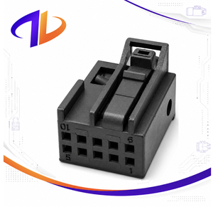 Hot Selling PD-CN-00007 Male/Female 8 Pin 12V 3A Car Wire <b>Adapter</b> <b>Plug</b> Copper Contact Nylon Automotive Crimp Terminal - Product Image 1