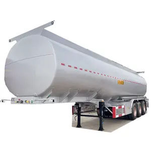 Axle Trailer New Fuel Tanker Prices Good Price Petroleum 3 / 4 Axles Diesel Fuel Tanker Tank Trailer Truck For Sale