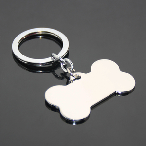 LLavero de Metal con nombre para identificación de mascotas, llavero de acero inoxidable para llaves, regalo perfecto - Product Image 4