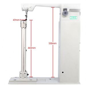 Máy may công nghiệp mũi đơn, cấp chỉ đồng bộ, kiểu giường cao bán tự động MC 8365, dùng cho da và vải, kèm motor - Product Image 4