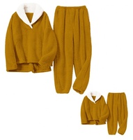 Pyjama Bébé de Boutique, Tenue d'Hiver en Polaire Corail Douce et Unie pour Enfants, Robe de Nuit de Noël Designer pour Fille, Tenue d'Anniversaire