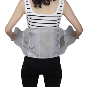 <span class=keywords><strong>Ceinture</strong></span> élastique respirante de soutien de la taille avec plaque d'acier Protection <span class=keywords><strong>lombaire</strong></span> réglable pour les maux de dos - Product Image 4