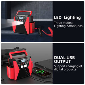 Démarreur de saut haute puissance 3000A 12V 24V 63000mAh pour voiture/moto/camion avec booster de <span class=keywords><strong>batterie</strong></span> USB-C/USB-A 45W et lampe torche LED - Product Image 6