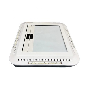 Vidrio anti UV de doble acristalamiento con luz LED, piezas de Rv, ventana de techo, Rv <span class=keywords><strong>tragaluz</strong></span>, claraboyas para autocaravana, 400*400mm - Product Image 5