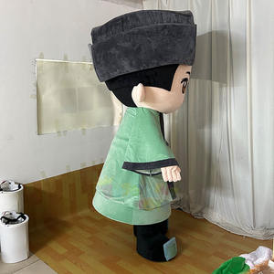 Disfraz de Mascota de Dibujos Animados con Diseño Personalizado de Niño Antiguo Estilo Chino, Lindo para Fiestas y Promociones - Product Image 2