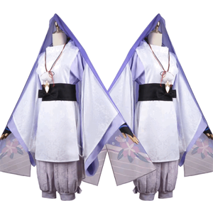 Nouveau costume de <span class=keywords><strong>cosplay</strong></span> <span class=keywords><strong>Scaramouche</strong></span> de Genshin Impact, costumes kimono, tenue de <span class=keywords><strong>cosplay</strong></span> Genshin pour Halloween - Product Image 1