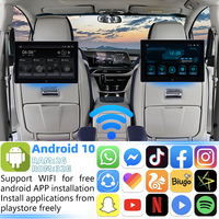 Moniteur d'appuie-tête universel pour voiture Android 10,1 pouces, lecteur multimédia automobile 2+32 Go, prise en charge BT WIFI Mirror Link GPS