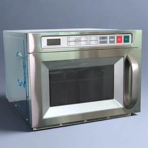 Horno <span class=keywords><strong>Microondas</strong></span> Comercial Real de 1800 Vatios y 17 Litros, Gabinete de Acero Inoxidable, Eficiente para Recalentar y Descongelar - Product Image 4