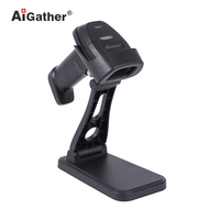 Escáner de Códigos de Barras USB con Cable, Lector de Códigos QR 2D y 1D, Personalizable, Portátil, con Sensor CMOS, para Almacén, Biblioteca y Supermercado