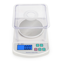 Balance numérique de laboratoire scientifique de haute précision, balance de cuisine, balance chimique, précision 0,01 g
