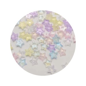 Colorido hermoso 12mm estrella Resina cuenta Flatback pegatinas Kawaii mano artesanía decoración del hogar Accesorios teléfono funda adornos - Product Image 1