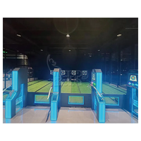Jeu de tir à l'arc interactif en réalité augmentée pour aire de jeux intérieure, cible mobile, divertissement dans les salles de sport intérieures FEC