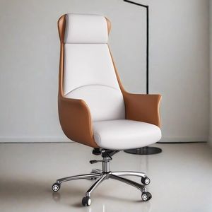 Silla de Oficina Ergonómica con Respaldo Alto, Giratoria y Ajustable para Oficina en Casa, Estudio, Dormitorio y Uso Comercial - Product Image 1
