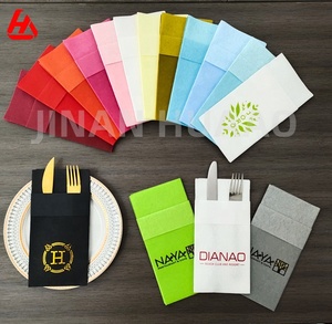 กระดาษเช็ดปากแบบมีสีกระดาษสำหรับ100% ทำจากเยื่อไม้แท้ออกแบบโลโก้ได้ตามต้องการ - Product Image 5