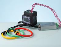 Transformador de Instrumentos de Plástico de 1300A 0.333V, Bobina Rogowski Flexible, Pantalla LCD, Estructura Toroidal para Energía Trifásica
