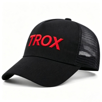 Gorra de 5 Paneles Personalizada con Malla Transpirable en Color de Contraste, Bordado en Relieve, ODM, Ajustable, para Viajes y Pesca