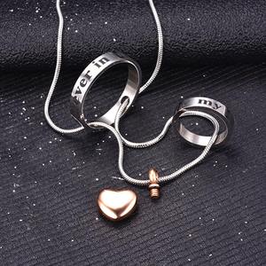 Para siempre en mi corazón. <span class=keywords><strong>ya</strong></span> <span class=keywords><strong>No</strong></span> a mi lado la cremación Memorial Collar para cenizas colgante de joyería para las mujeres-<span class=keywords><strong>Te</strong></span> <span class=keywords><strong>amo</strong></span> - Product Image 4