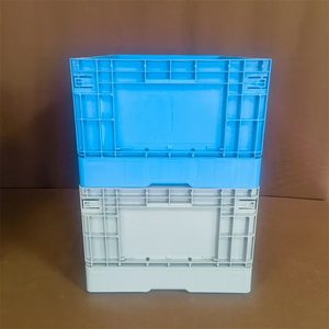 600*400 최고급 PP 소재 접이식 적재 가능 플라스틱 상자 (40KG 하중 용량 플라스틱 컨테이너) - Product Image 4
