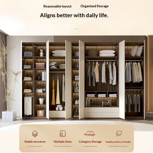 <span class=keywords><strong>Armadio</strong></span> su Misura per Tutta la Casa, Camera da Letto, Pannello in Legno Massello Multistrato, Minimalismo Moderno, ENF Qian Nian Zhou, Mobile d'<span class=keywords><strong>Ingresso</strong></span> con Divisorio - Product Image 3