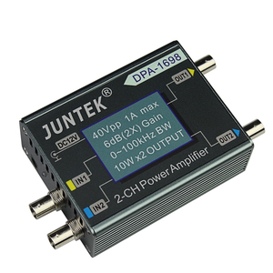 Amplificateur de signal DPA1698 JUNCTEK, puissance maximale 40Vpp 1A, 0-100KHz, fonction ondes sinusoïdales, carrées et triangulaires - Product Image 5