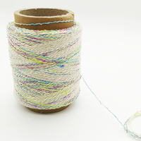 Großhandel Mehrfarbiges Mix-Garn Fancy-Feder-Strickgarn Dekoratives Garn
