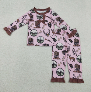 ชุดนอนเด็กผู้หญิงลายพรางล่าเป็ดและกวาง - Product Image 4