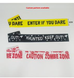 Быстрая доставка, расследование на месте преступления, предупреждающая лента, пронумерованные маркеры на месте преступления для вечеринки на Хэллоуин - Product Image 3