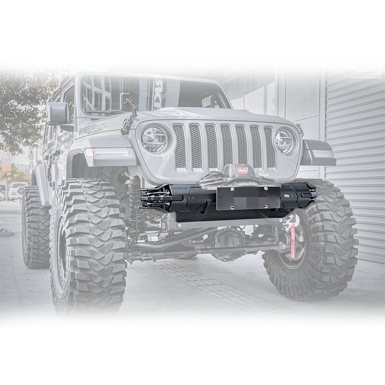 Fury 2018 + Phụ Tùng Phụ Kiện Cản Trước Xe Hơi Quá Trình CNC Cho Xe Jeep Wrangler JL JT