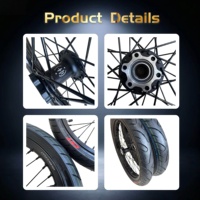 Roues Supermoto de 17 pouces compatibles avec Surron Light Bee X 79Bike Falcon LYNX E Ride Pro SE SS2.0