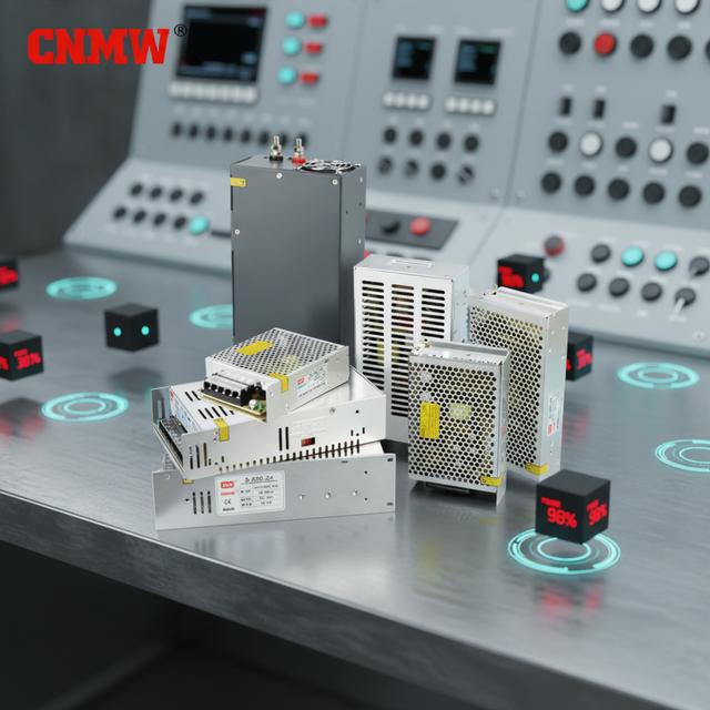 CNMW S-150-12 12V 150W AC-DC Switching Power Supply 90-132V/180-264VAC Input Single Output 50/60Hz Industrial Application 86%